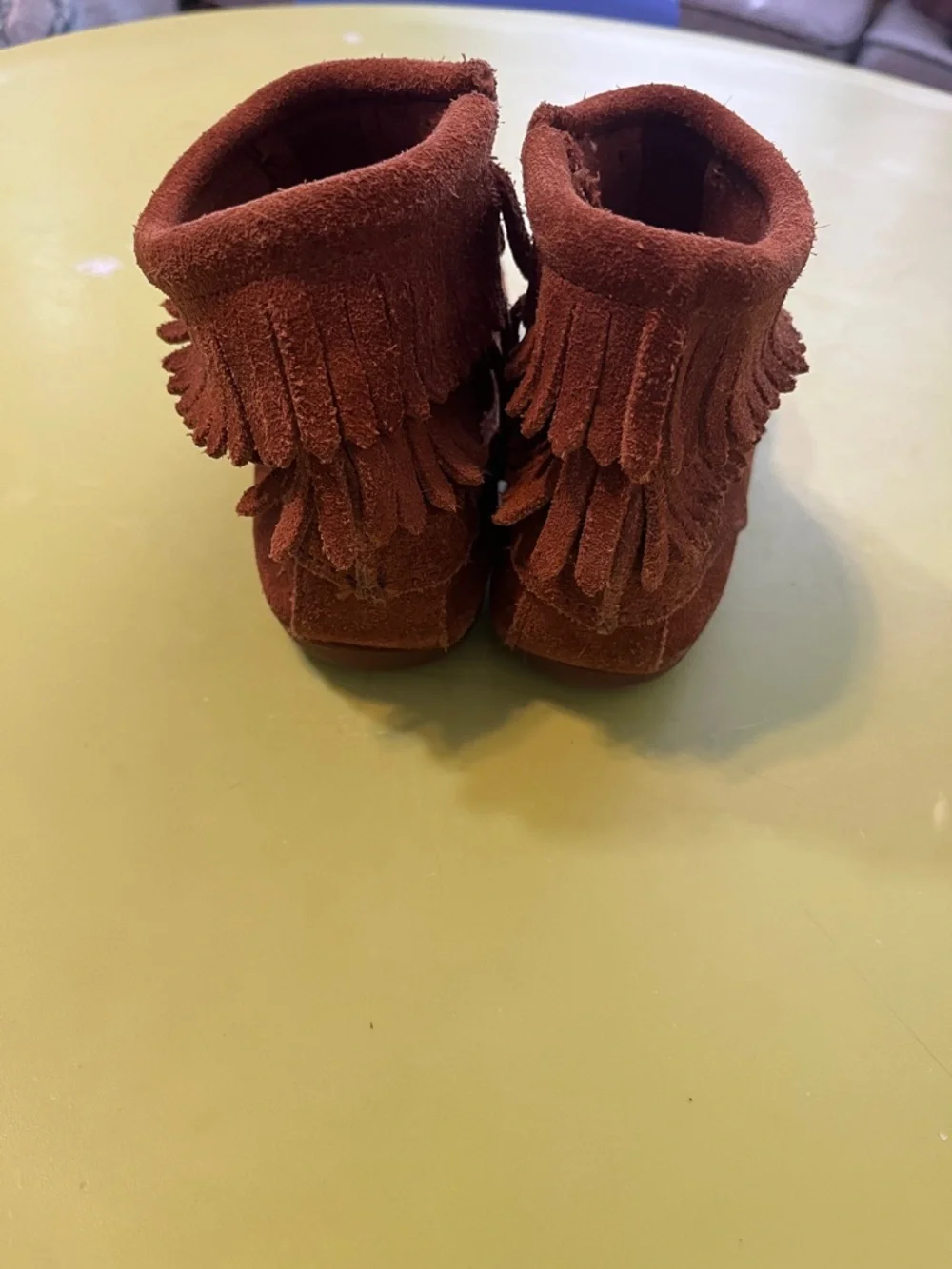 Minnetonka soft suede